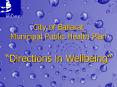 City of Ballarat Municipal Public Health Plan PowerPoint PPT Presentation