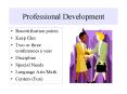 Professional Development PowerPoint PPT Presentation