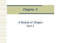 A Module of Shapes: