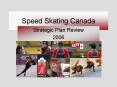 Speed Skating Canada PowerPoint PPT Presentation