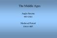 The Middle Ages PowerPoint PPT Presentation