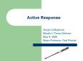 Active Response PowerPoint PPT Presentation