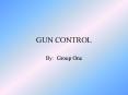 GUN CONTROL PowerPoint PPT Presentation