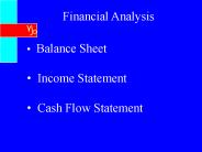 Financial Analysis