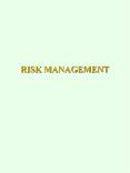 RISK MANAGEMENT PowerPoint PPT Presentation