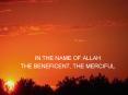 IN THE NAME OF ALLAH PowerPoint PPT Presentation