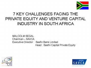 7 KEY CHALLENGES FACING THE