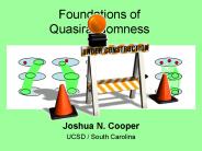Foundations of Quasirandomness