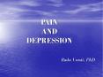 PAIN AND DEPRESSION PowerPoint PPT Presentation