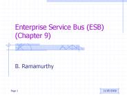 Enterprise Service Bus ESB Chapter 9