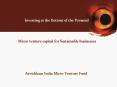 Investing at the Bottom of the Pyramid PowerPoint PPT Presentation