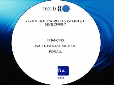 OECD GLOBAL FORUM ON SUSTAINABLE DEVELOPMENT