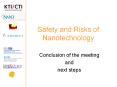 Safety%20and%20Risks%20of%20Nanotechnology PowerPoint PPT Presentation