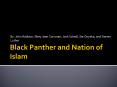 Black Panther and Nation of Islam PowerPoint PPT Presentation