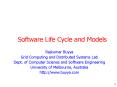 Software Life Cycle and Models PowerPoint PPT Presentation