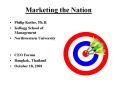 Marketing the Nation PowerPoint PPT Presentation