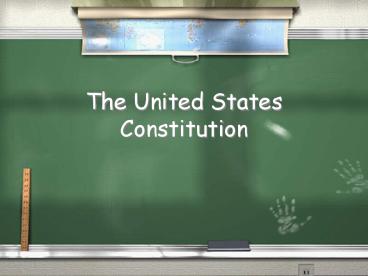 The United States Constitution