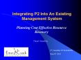 Integrating P2 Into An Existing Management System PowerPoint PPT Presentation