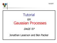 on Gaussian Processes