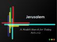 Jerusalem PowerPoint PPT Presentation