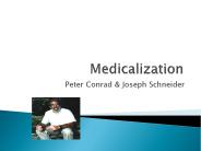 Medicalization