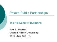 Private-Public Partnerships