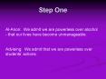 Step One PowerPoint PPT Presentation