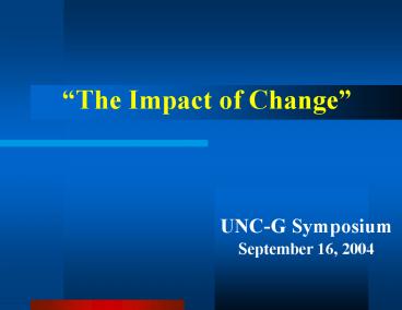 UNCG Symposium