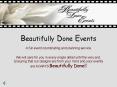 Beautifully Done Events PowerPoint PPT Presentation