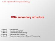 RNA secondary structure