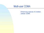 Multi-user%20CDMA