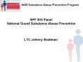 SPF SIG Panel National Guard Substance Abuse Prevention PowerPoint PPT Presentation