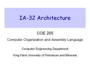 IA-32 Architecture