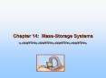 Chapter 14: Mass-Storage Systems PowerPoint PPT Presentation