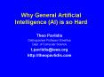 Why General Artificial Intelligence AI is so Hard PowerPoint PPT Presentation