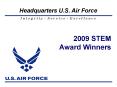 2009 STEM Award Winners PowerPoint PPT Presentation