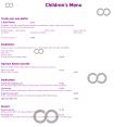 Children's Menu PowerPoint PPT Presentation