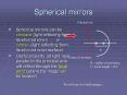 Spherical mirrors PowerPoint PPT Presentation