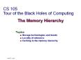 The Memory Hierarchy PowerPoint PPT Presentation