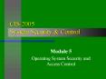 CIS 2005 System Security PowerPoint PPT Presentation
