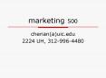 marketing 500 PowerPoint PPT Presentation