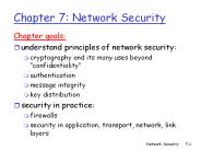 Chapter 7: Network Security