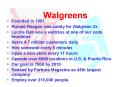 Walgreens PowerPoint PPT Presentation