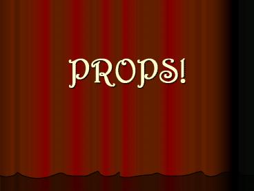 presentation player overlay