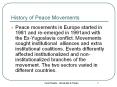 History of Peace Movements PowerPoint PPT Presentation