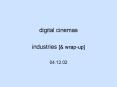 digital cinemas PowerPoint PPT Presentation