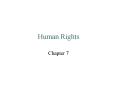 Human Rights PowerPoint PPT Presentation