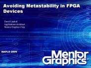 Avoiding Metastability in FPGA Devices