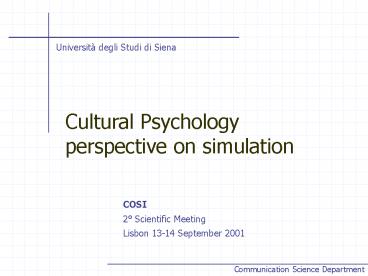 Nessun titolo diapositiva