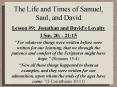 The Life and Times of Samuel, Saul, and David PowerPoint PPT Presentation